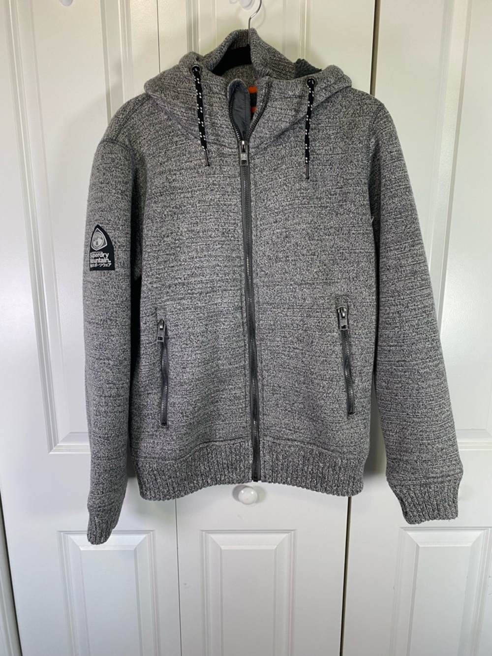 Superdry Mountain Zip-Up Hooded Sweater Jacket